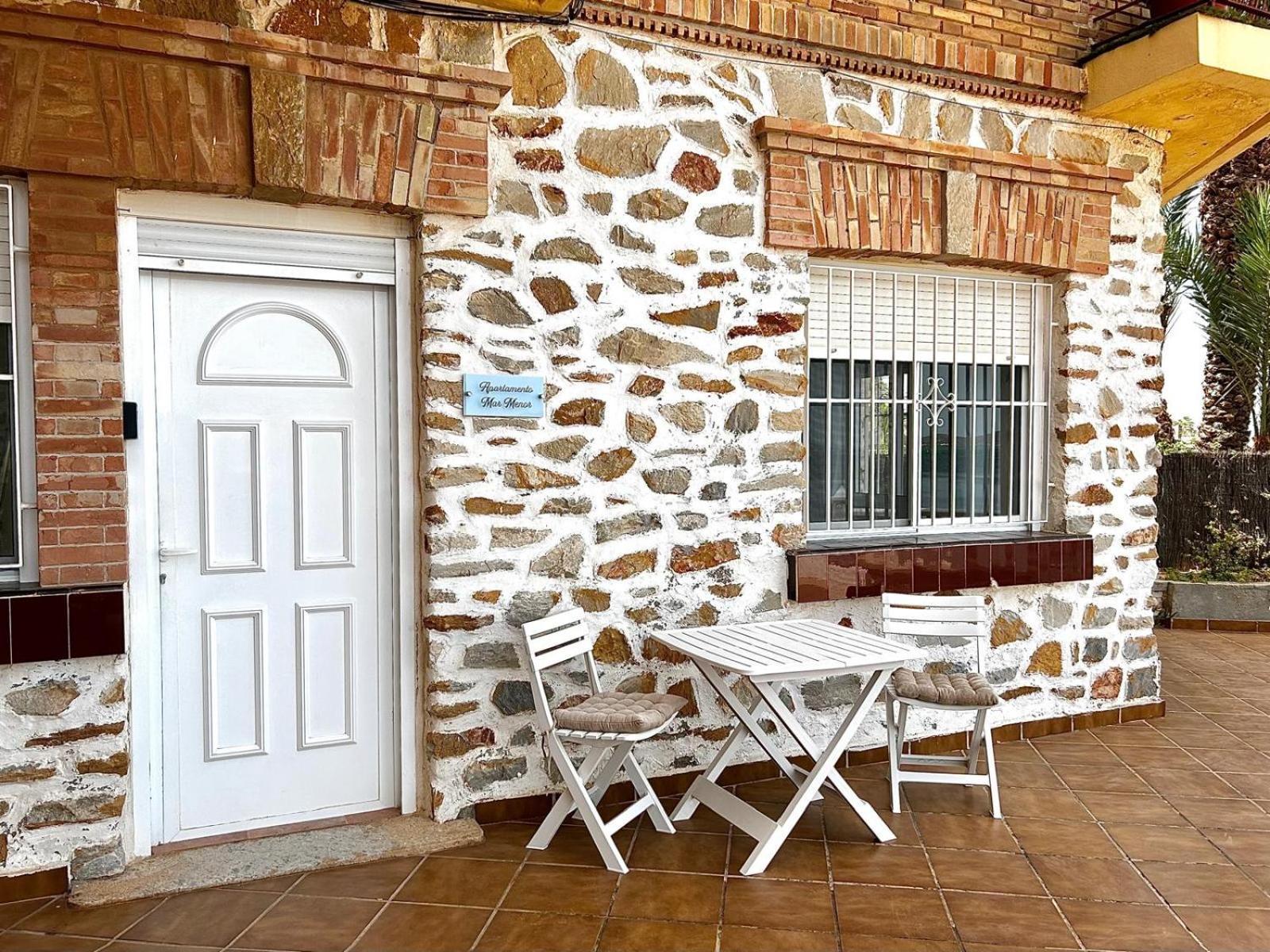 Apartamento Mar Menor, Los Urrutias - Beachfront Apartment With Patio Under New Management Since July 2024 Cartagena Bagian luar foto